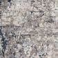 Surya Tuscany TUS-2313 7"10" Square Blue, Gray, Black and Ivory Area Rug, , large