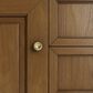 James Martin Vanities Brookfield 36" Single Bathroom Vanity in Honey Oak with Single Hole 3 cm White Zeus Quartz Top and Rectangular Sink, , large