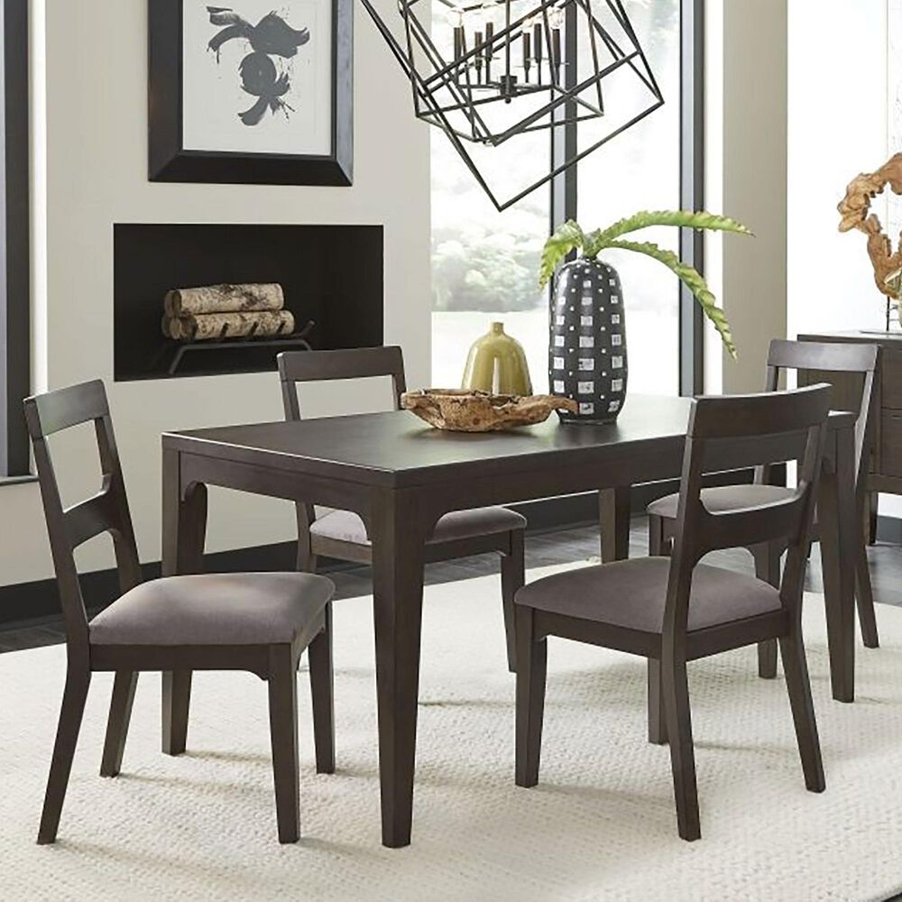 Urban Home Bryce 5-Piece Dining Set in Brown Horse, , large