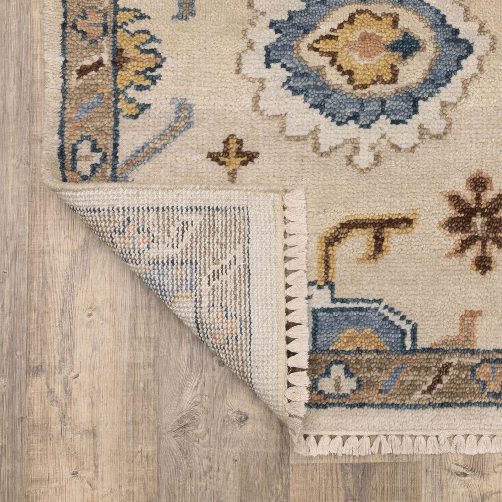 Oriental Weavers Majorca Ivory and Multicolor 6&#39; x 9&#39; Area Rug, , large