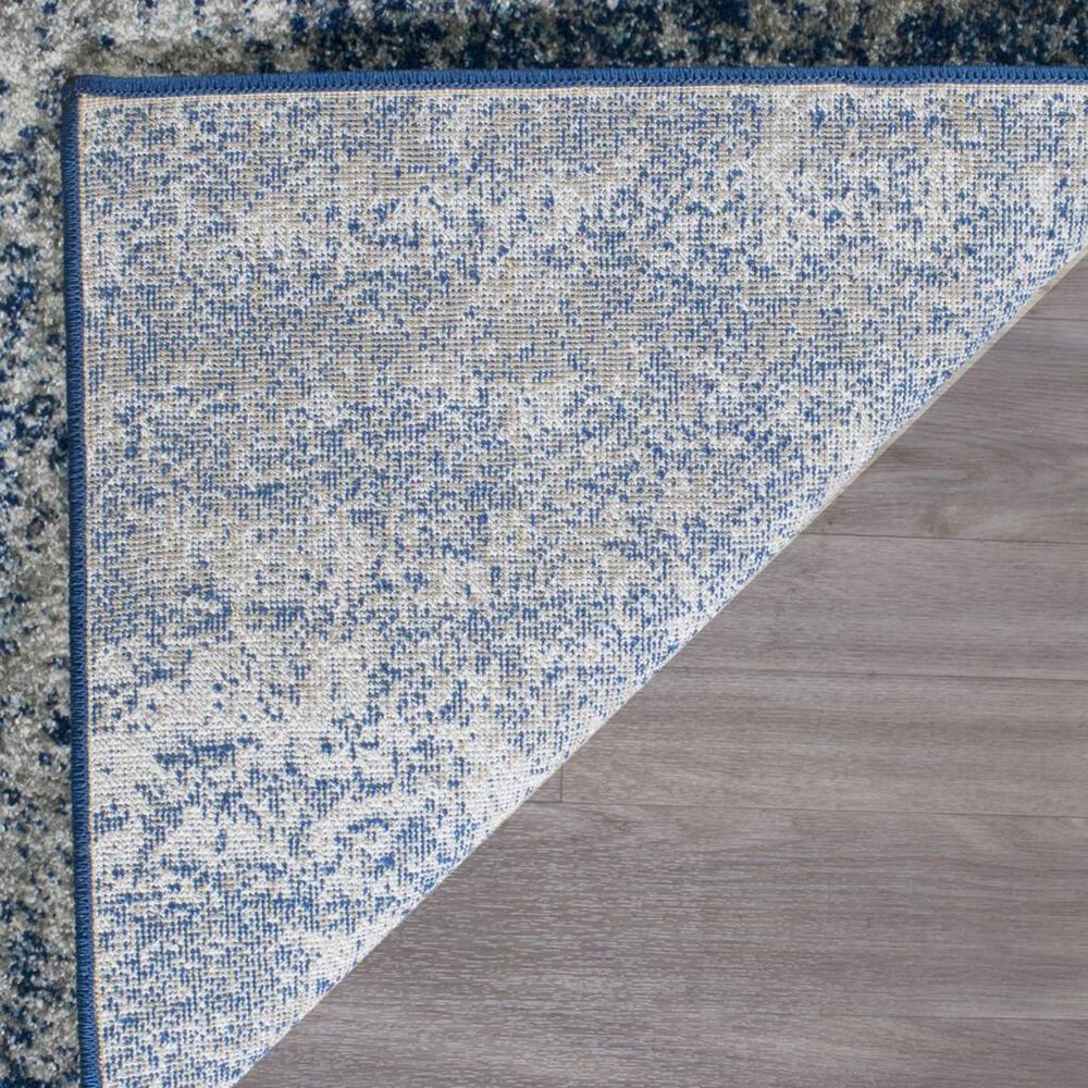 Safavieh Evoke EVK272A 10&#39; x 14&#39; Navy and Ivory Area Rug, , large