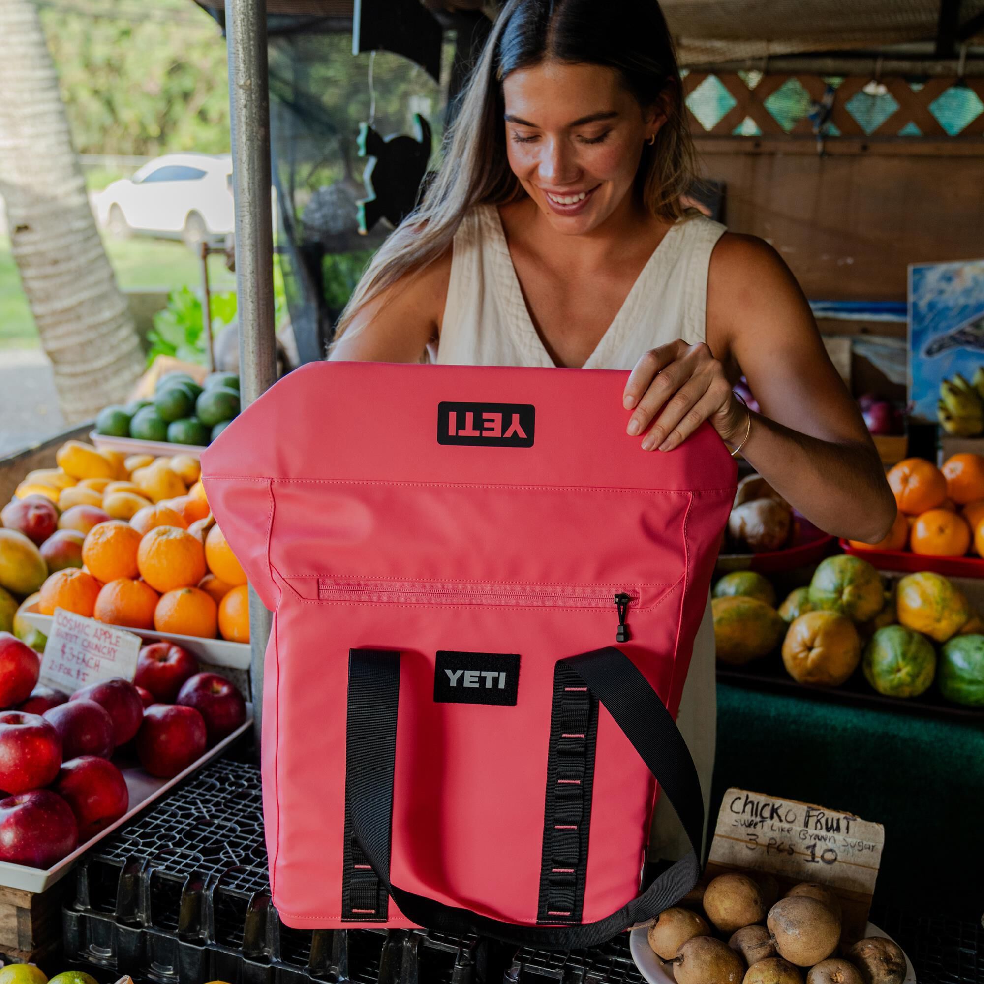YETI Daytrip 20L Insulated Tote Bag in Tropical Pink