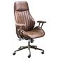 HOMLUX High Back Ergonomic Office Chair with Suede Leather in Dark Brown, , large