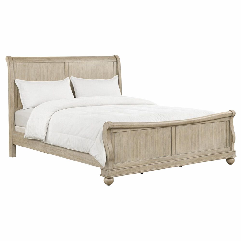 Belle Furnishings Rustic Traditions King Sleigh Bed in Saddle Tan, , large