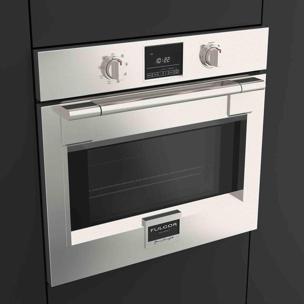 Fulgor Milano Sofia 30&quot; Pro Single Electric Wall Oven with Convection in Stainless Steel, , large