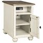 Ashley Realyn Chair Side End Table in Chipped White, , large