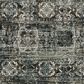 Oriental Weavers Gemini Faded Persian 3"10" x 5"5" Charcoal Area Rug, , large