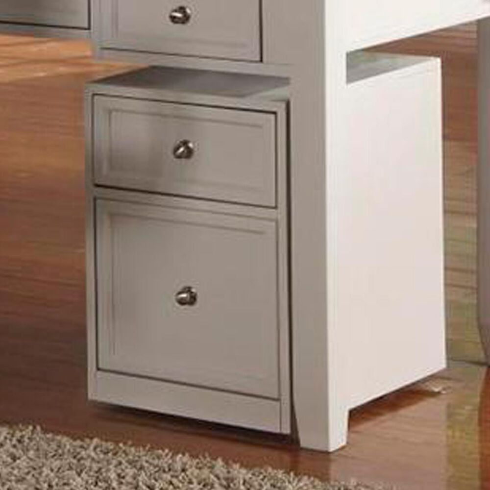 Simeon Collection Boca Rolling File in White, , large