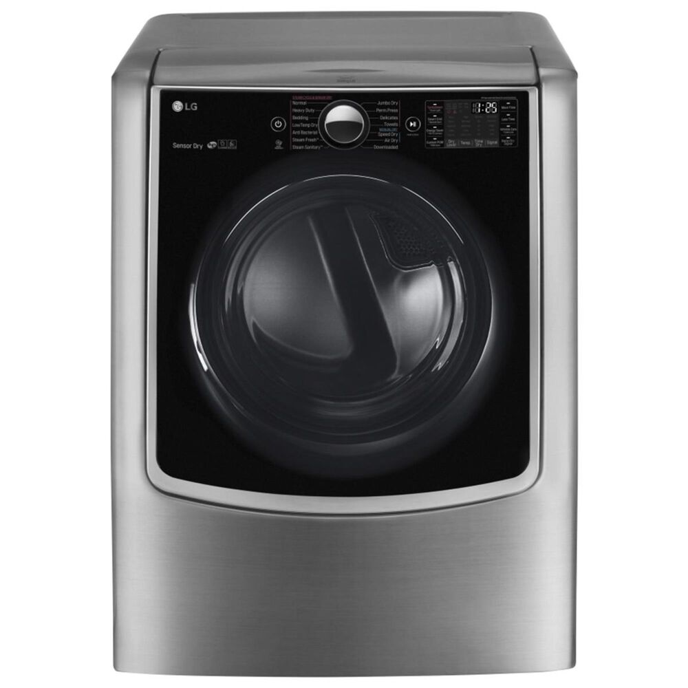 LG Electric Dryer with On-Door Control Panel in Graphite Steel, , large