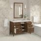 James Martin Vanities Myrrin 48" Vanity in Mid Century Walnut with 3 cm Ethereal Noctis Quartz Top, , large