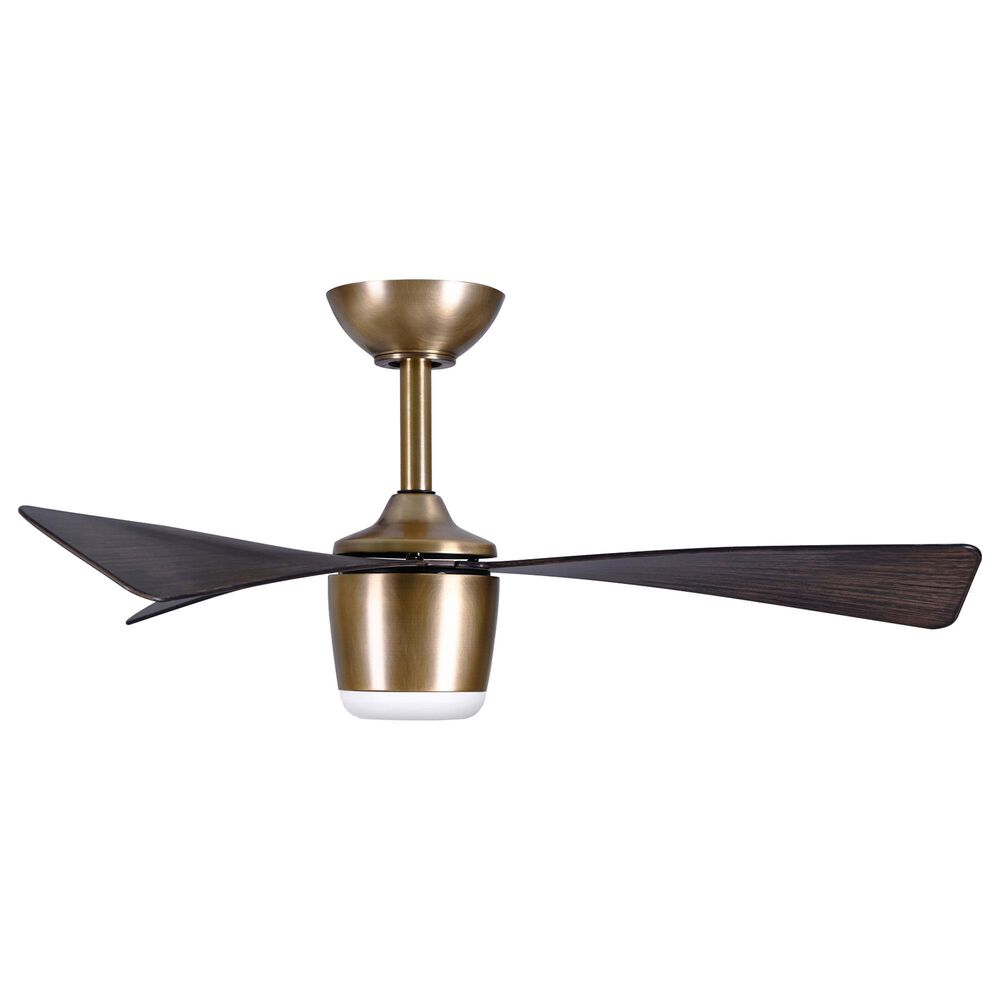 Minka-Aire Elavan 36" Indoor/Outdoor Ceiling Fan with LED Light in Legacy Brass, , large