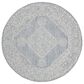 Safavieh Micro-Loop 5" Round Grey Area Rug, , large