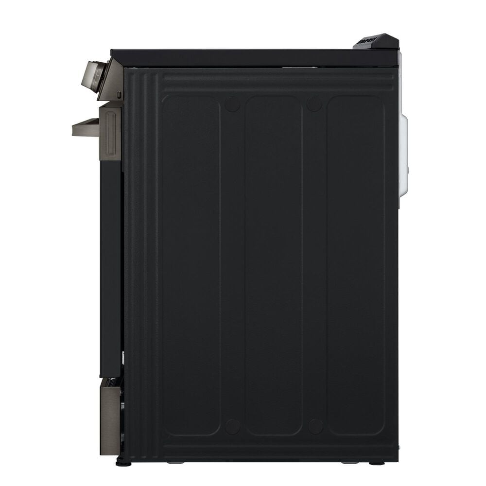 LG 6.3 Cu. Ft. Smart Electric Slide-in Range with Air Fry and EasyClean in Black Stainless Steel, , large