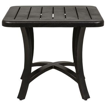 Crown Garden Emerald 25" Square End Table in Aged Rust, , large