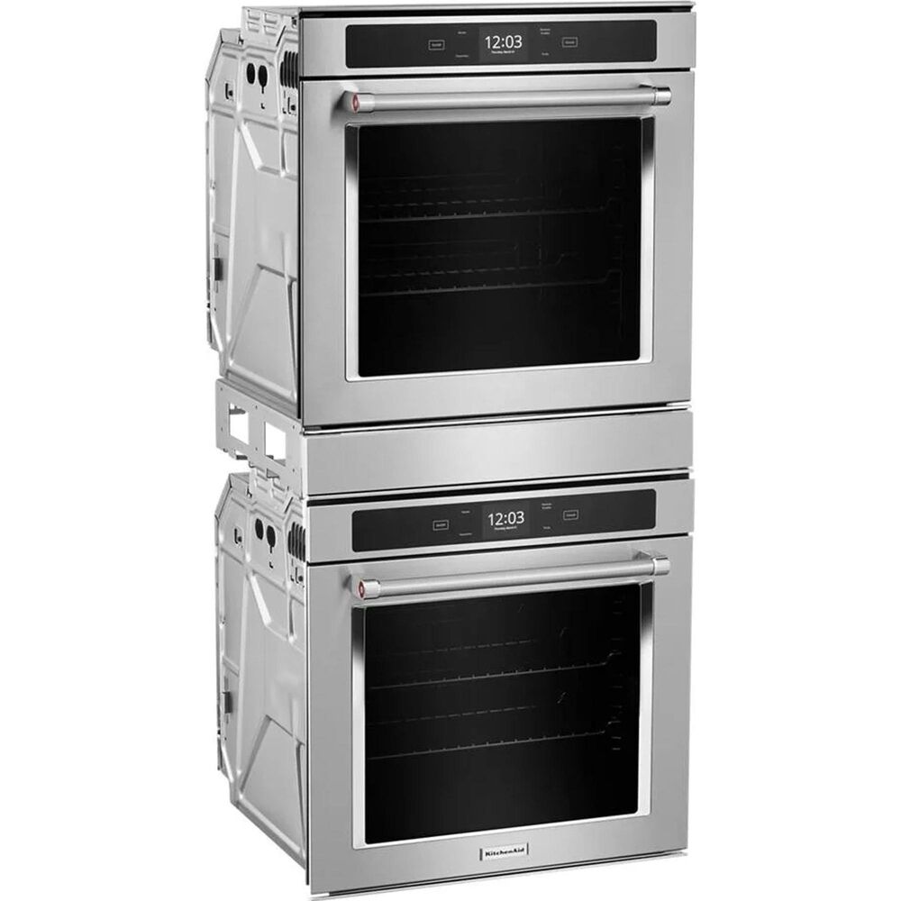 KitchenAid 24" Smart Double Wall Oven with True Convection in Stainless Steel, , large