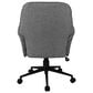 Rta Products Llc Modern Upholstered Tufted Office Chair with Arms in Grey, , large