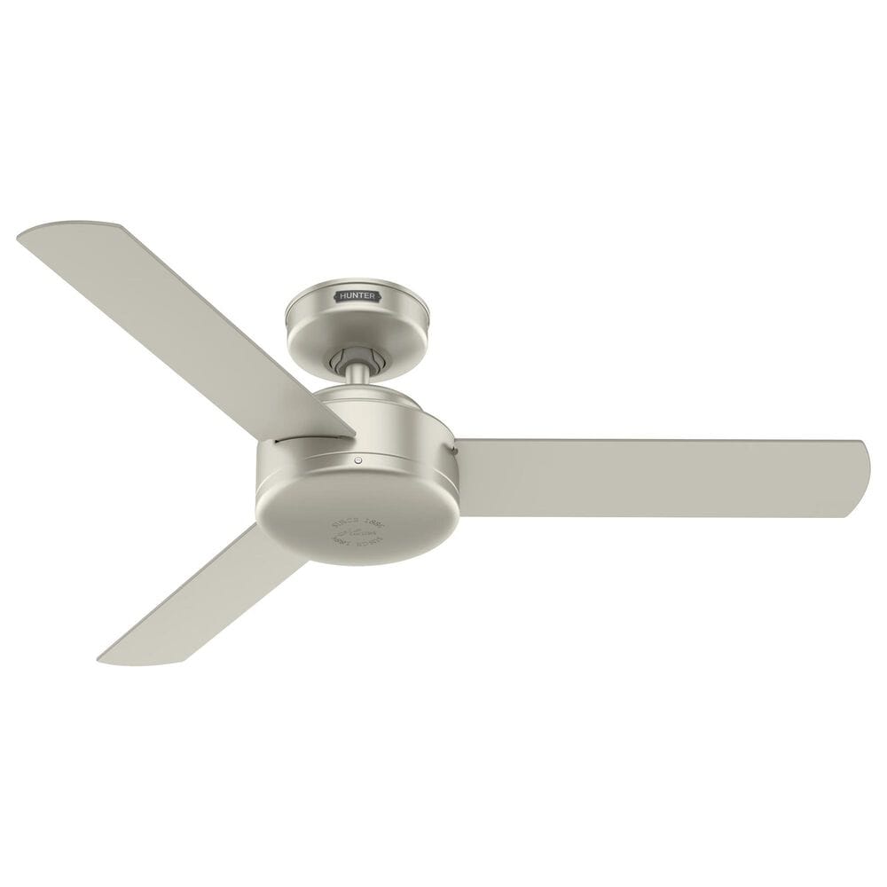 Hunter Presto 44" Ceiling Fan in Matte Nickel, , large