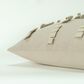 Rizzy Home Donny Osmond Solid 20" Down Filled Pillow in Heather Gray, , large