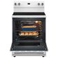 Maytag 5.3 Cu. Ft. Freestanding Electric Range with Steam Clean in White, , large