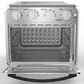 HOMLUX 16 Qt Air Fryer Toaster Oven in Silver, , large