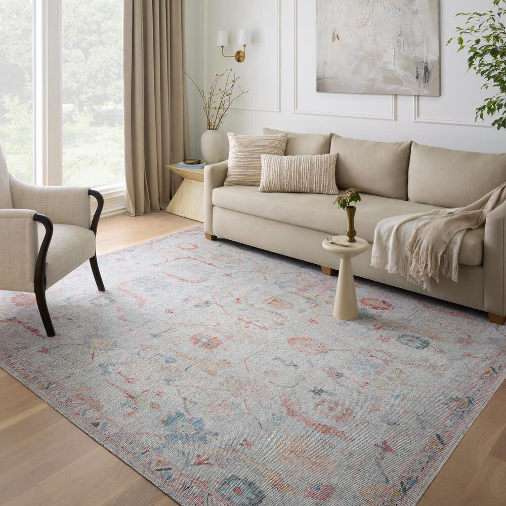 Loloi II Elysium 9&#39;6&quot; x 14&#39; Pebble and Multicolor Area Rug, , large