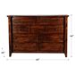 Napa Furniture Design Whistler Retreat 9-Drawer Dresser in Dark Mango, , large