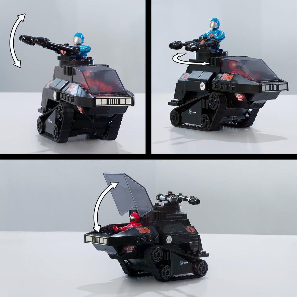 Mattel G.I. Joe Skystriker versus Cobra H.I.S.S. Building Set in Multicolor, , large