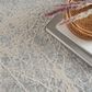 Nourison Exhale 5"3" x 7"3" Ivory and Grey Area Rug, , large
