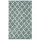 Safavieh Dallas Shag SGD258C-3 3" x 5" Seafoam/Ivory Area Rug, , large