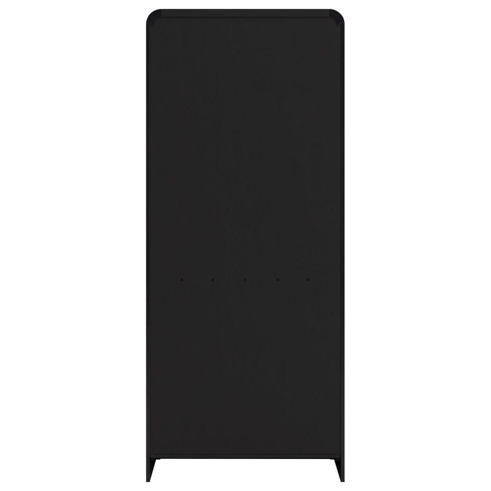 Ashley Rowanbeck 2-Piece Desk and Bookcase Set in Black, , large