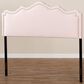 Baxton Studio Nadeen Queen Upholstered Headboard in Light Pink, , large