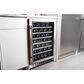 Azure 5.6 Cu. Ft. Glass Door Wine Center in Stainless Steel, , large