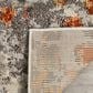 Safavieh Monaco MNC225H-4 4" x 5"7" Grey/Orange Area Rug, , large