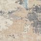 Kas Oriental Rugs Roxy Landscape 2" x 7" Blue Runner, , large