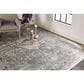 Feizy Sarrant 9"6" x 12"7" Gray Area Rug, , large