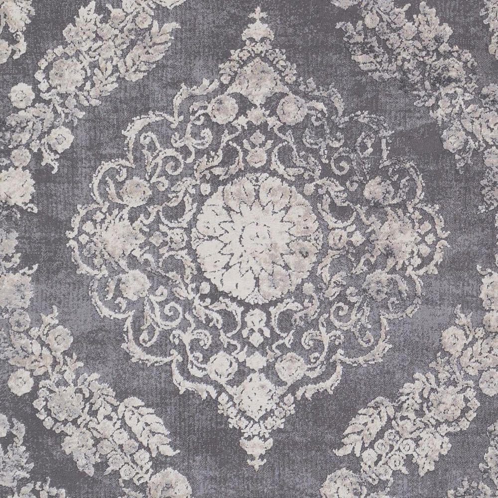 Surya Tibetan TBT-2301 7&#39;10&quot; x 10&#39;3&quot; Medium Gray and Charcoal Area Rug, , large