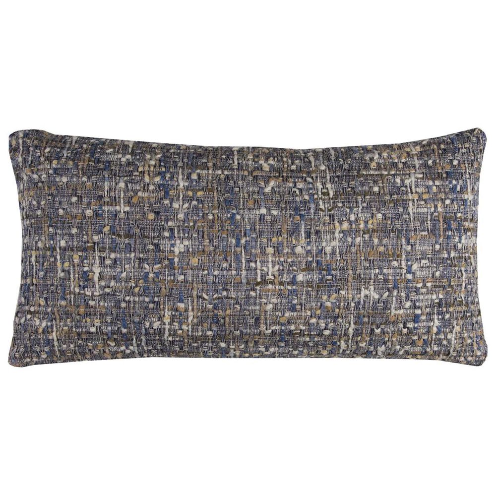 Rizzy Home 14" x 26" Pillow Cover in Blue and Brown, , large