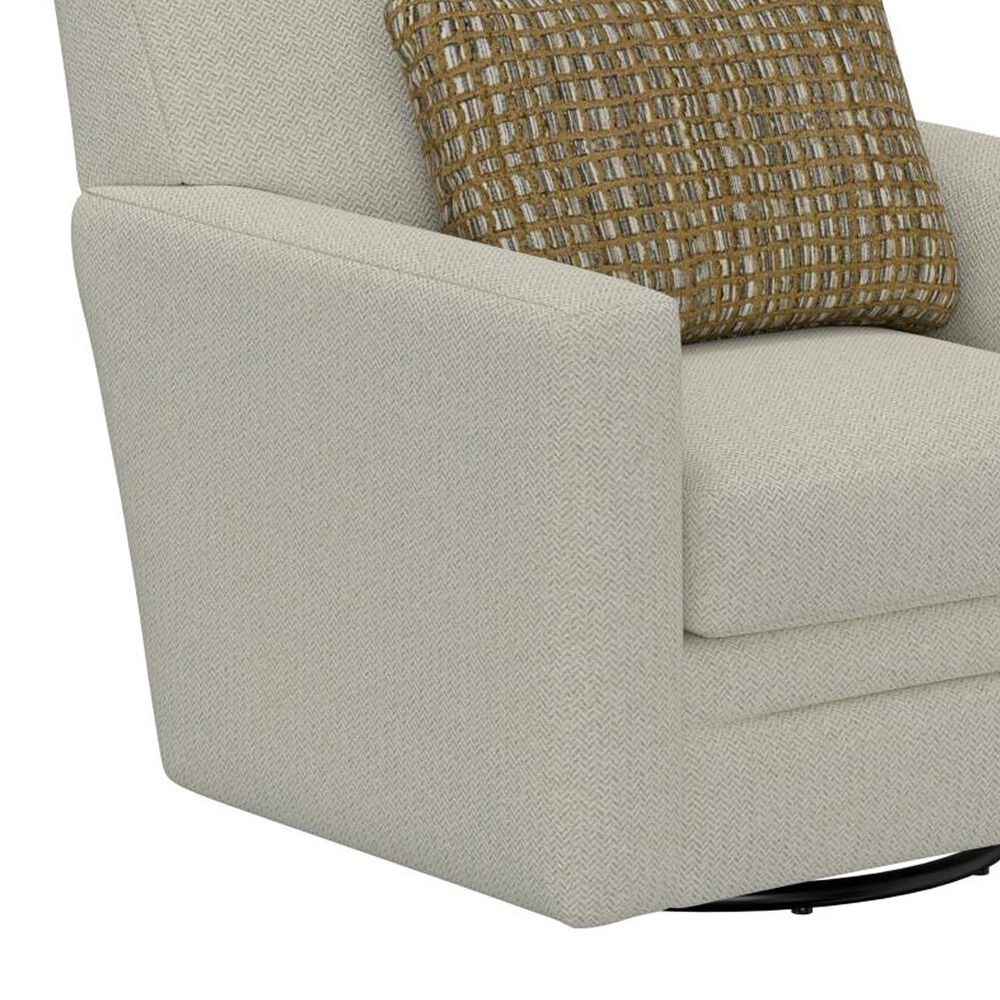 Henderson Arlington Swivel Accent Chair in Hilltop Snow, , large