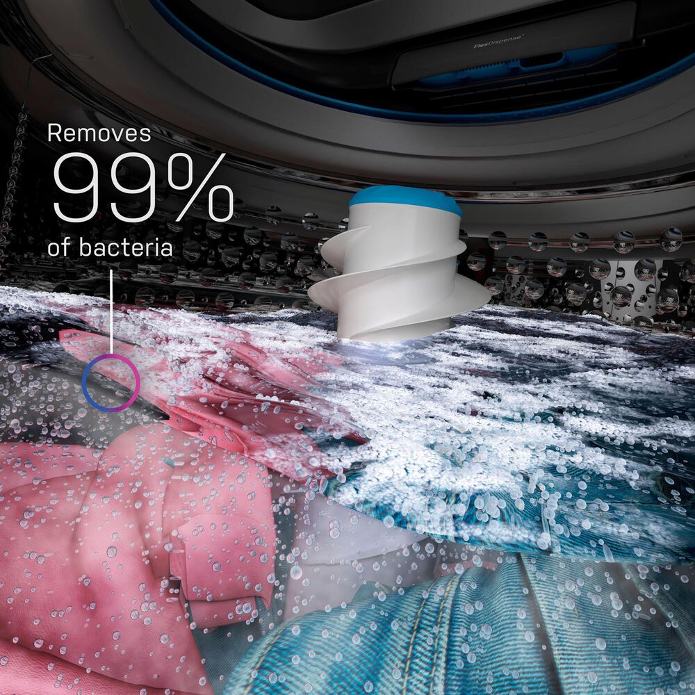 GE Profile 4.9 Cu. Ft. Top Load Washer with Agitator in White, , large