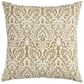 Rizzy Home 22" x 22" Poly-Fill Pillow in Gold and White, , large