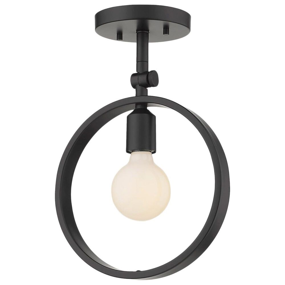 Golden Lighting Sloane Semi-Flush in Black, , large