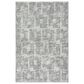 Dalyn Rug Company Delano 10" Round Pewter Indoor/Outdoor Area Rug, , large