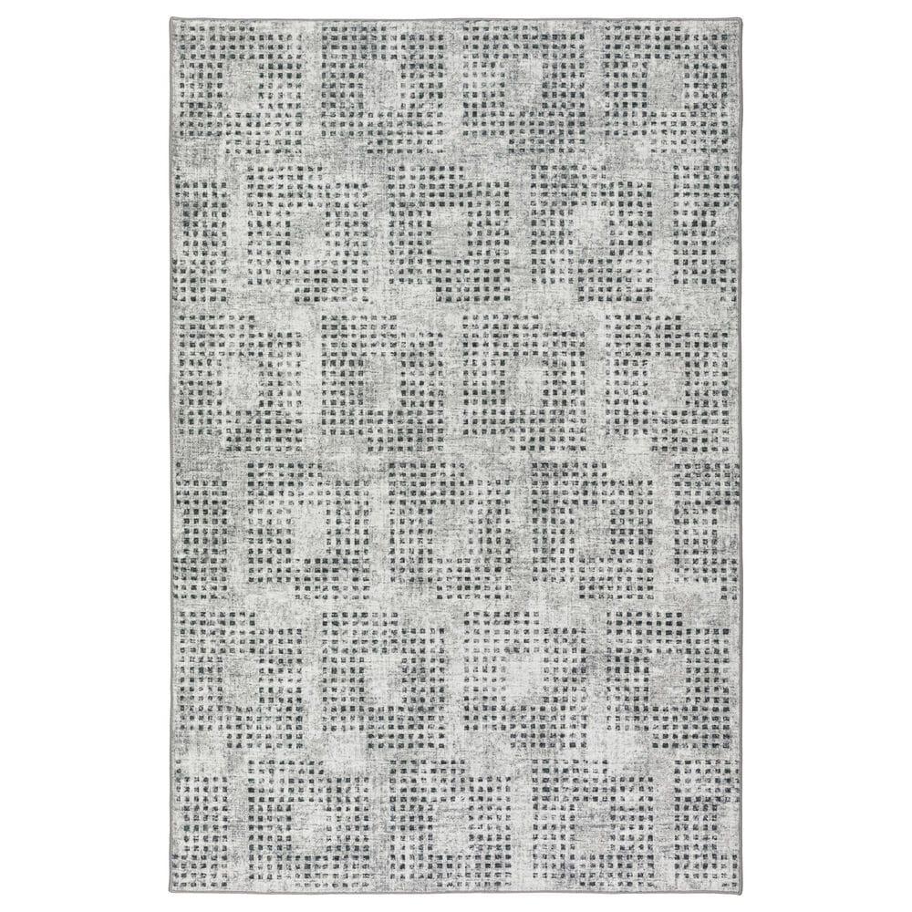 Dalyn Rug Company Delano 10" Round Pewter Indoor/Outdoor Area Rug, , large