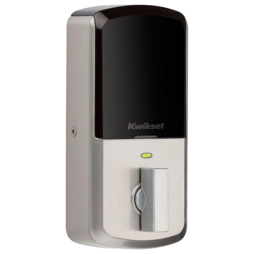 Kwikset Aura Bluetooth Enabled Smart Lock in Satin Nickel, , large
