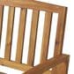 Hearth and Haven Loja Patio Bench in Teak, , large