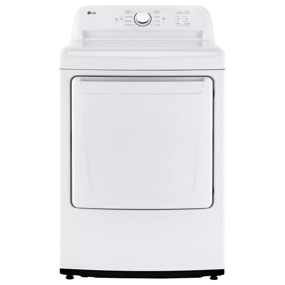 LG 4.1 Cu. Ft. Top Load Washer and 7.3 Cu. Ft. Electric Dryer Laundry Pair in White, , large