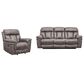 Blue River Estelle 2-Piece Power Reclining Sofa Set in Gunmetal, , large