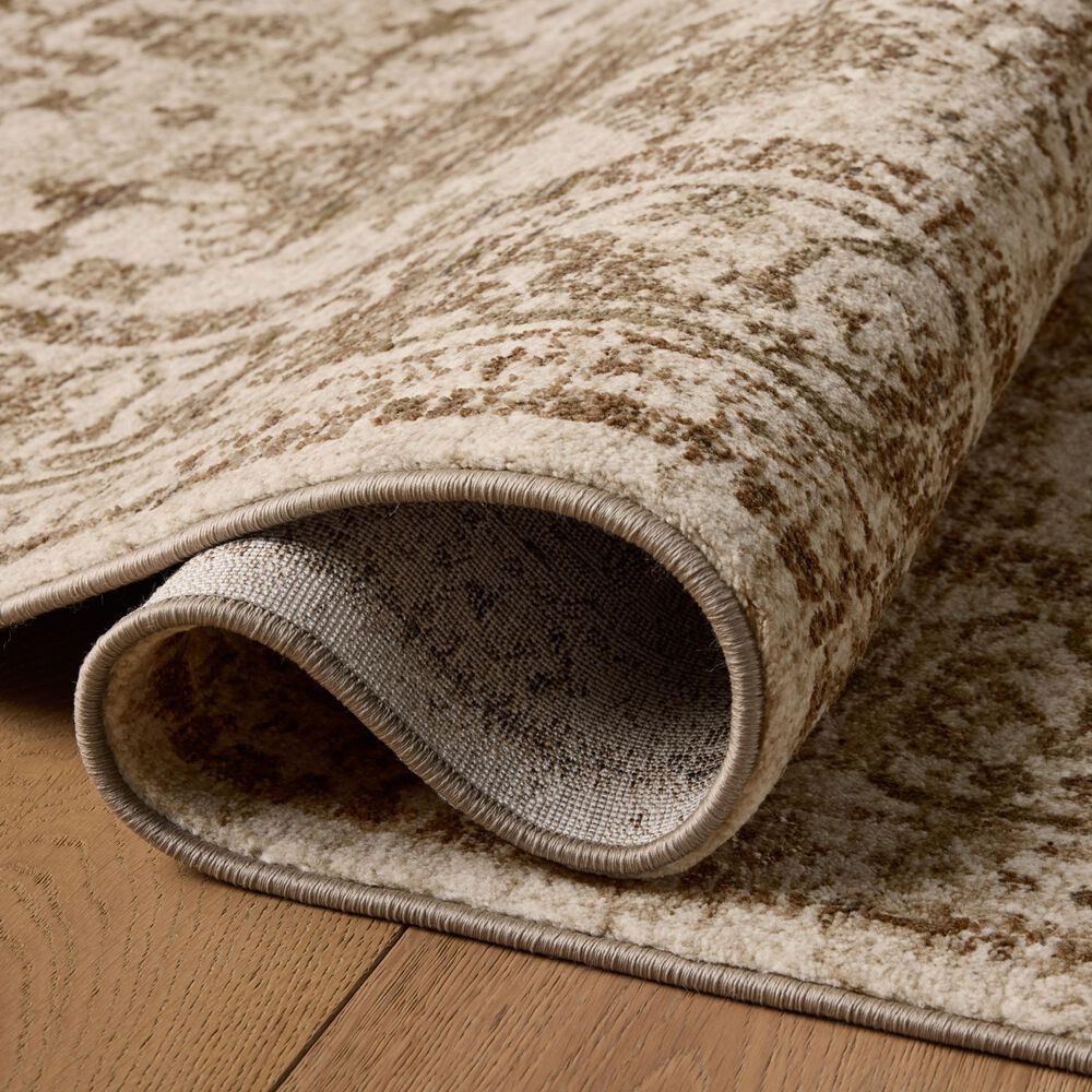 Loloi Haywood Ivory and Taupe 3&#39;6&quot; x 5&#39;7&quot; Area Rug, , large