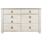 Ashley Willowton 5-Piece King Bedroom Set in Whitewash, , large