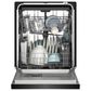 KitchenAid 24" Third Level Utensil Rack Dishwasher with 30+ Total Wash Jets and Pocket Handle in PrintShield Stainless, , large